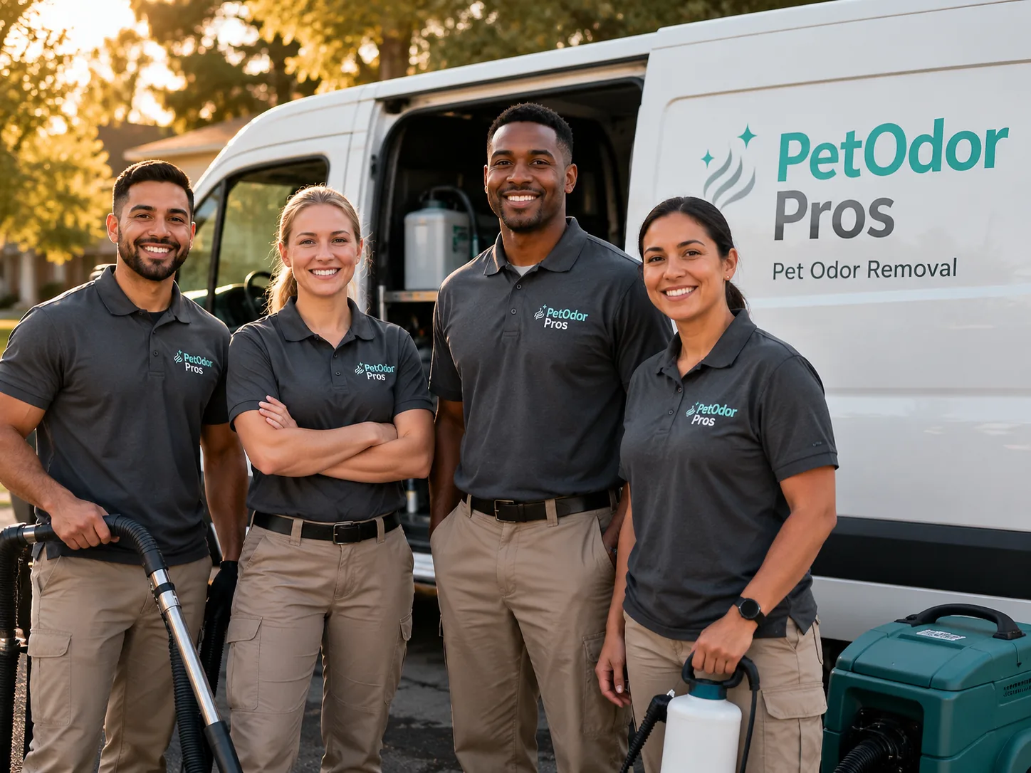 Pet Odor Removal team serving Lehman, PA